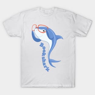 bookworm bookshark shark T-Shirt